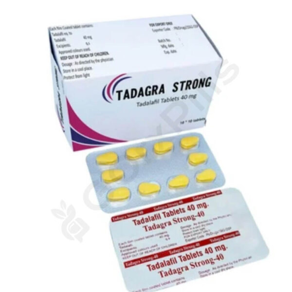 Tadagra Strong Tadalafil 40 mg