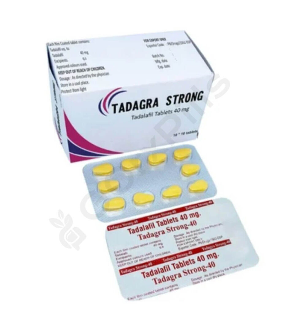 Tadagra Strong Tadalafil 40 mg